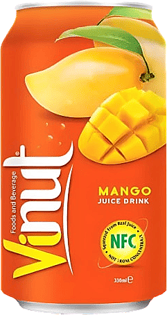 Напиток сокосодержащий «Vinut» Mango (манго) 30%, 330 мл, ж/б